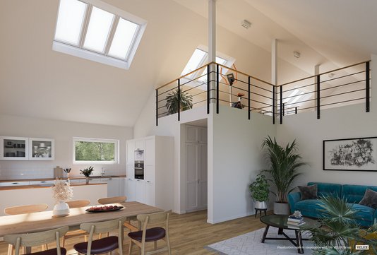 Bungalow-100-Novo-Wohnen-Dachfenster-VELUX