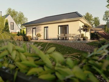 Bungalow mit Terrasse und Garten als Beispiel für komfortables Wohnen in Beetzsee